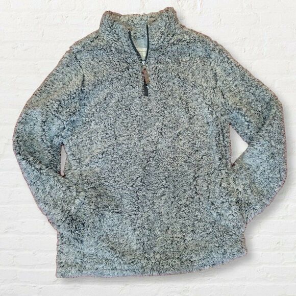 Weatherproof Vintage Women's Frosty Sherpa Pullover, DOLPHIN GREY, Size Small - Picture 5 of 11